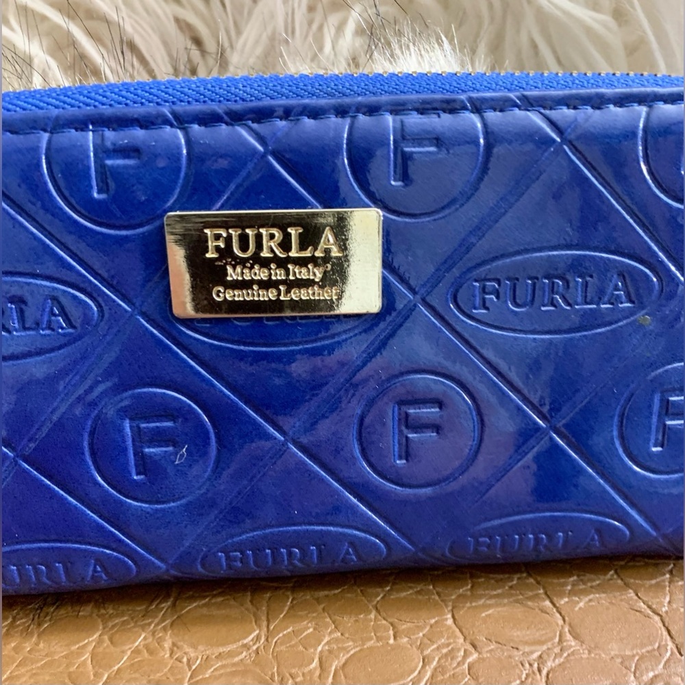 🍀Wallet Furla🍀Blue🍀#CB5 - Picture 2 of 15